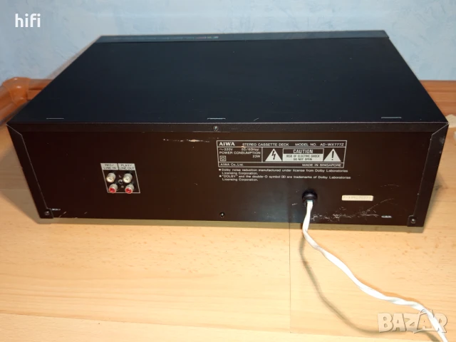 Двукасетен дек Aiwa AD-WX777, снимка 4 - Декове - 50587615