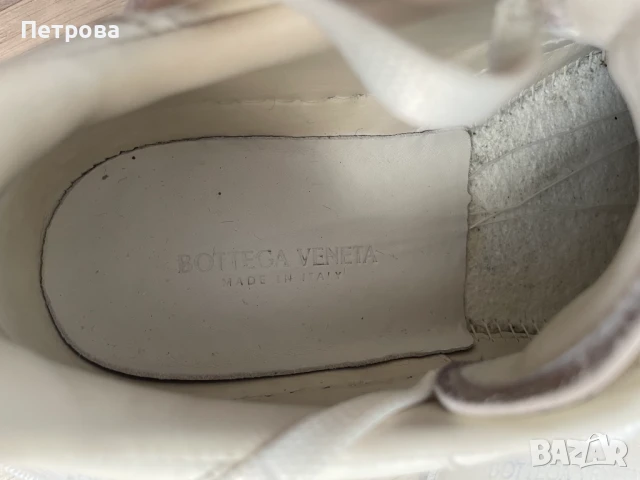 Кожени маратонки Bottega Veneta 36 Оригинал, снимка 10 - Маратонки - 51328033
