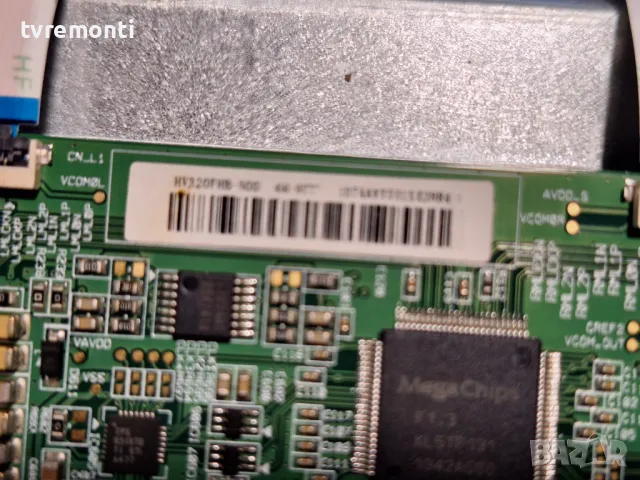 TCon BOARD HV320FHB-N00,47-6021051 for 32 inc DISPLAY TOSHIBA 32LL3A63DG 32inc DISPLAY VES315WNDB-2D, снимка 3 - Части и Платки - 47512806