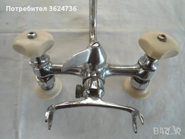 Ретро смесителна батерия, снимка 4 - Антикварни и старинни предмети - 47480146