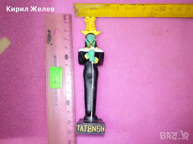 КРАСИВА ЕГИПЕТСКА СТАТУЕТКА от ПОЛИРЕЗИН - МИТОЛОГИЯ 42901