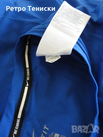 Тениска • Nike • синьо • размер L • Мъже, снимка 5 - Тениски - 56314969