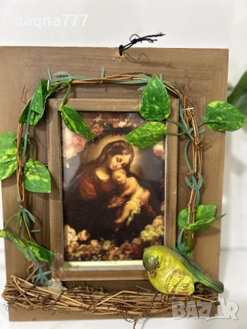 Стара находка картина Мадона с Младенеца Германия, снимка 5 - Антикварни и старинни предмети - 51070853