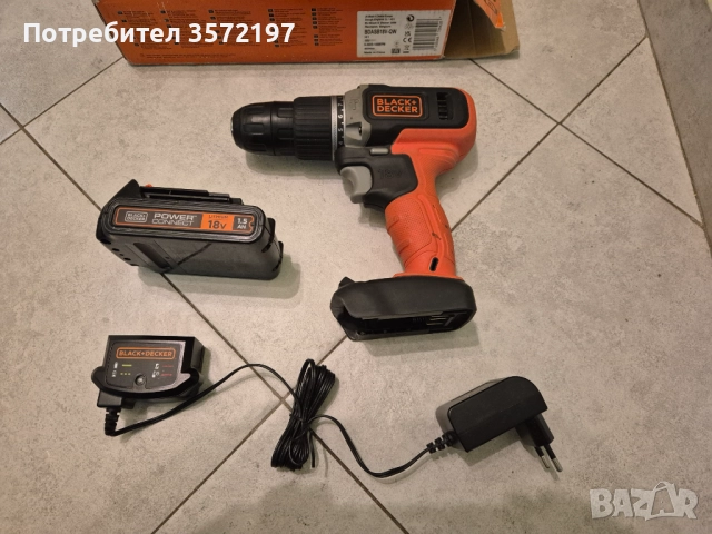 Верт Black&Decker, снимка 4 - Винтоверти - 52736441