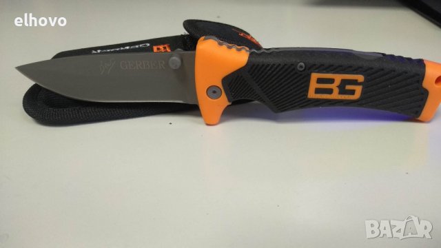 Сгъваем ловен нож Gerber Bear Grylls, снимка 6 - Ловно оръжие - 38873793