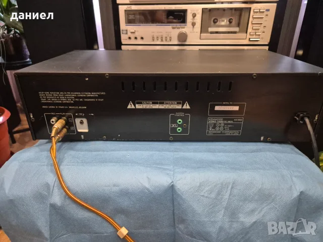 Касетен дек KENWOOD KX-5030 с добър външен вид, без липси и счупвания + подарък, снимка 4 - Декове - 56059198