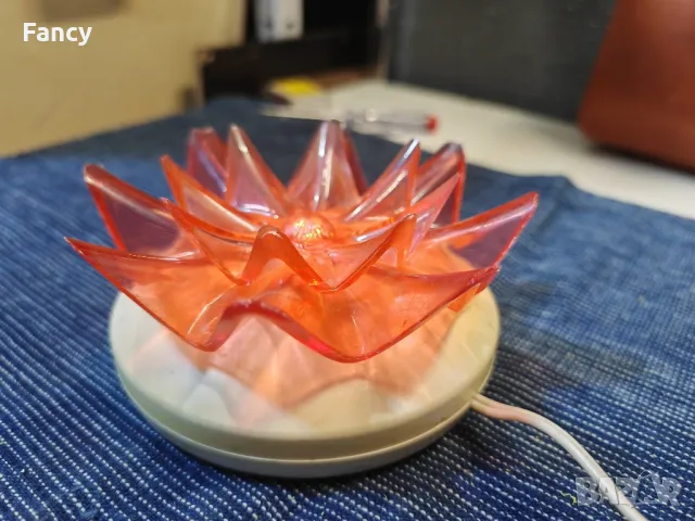 Стара нощна лампа , снимка 3 - Антикварни и старинни предмети - 49275866