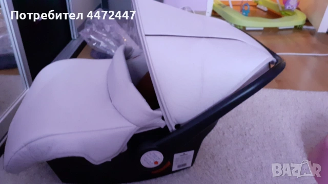 KIKKA BOO Стол за кола - кошница 0-13 кг. DIVAINA BEIGE, снимка 3 - Столчета за кола и колело - 54362811