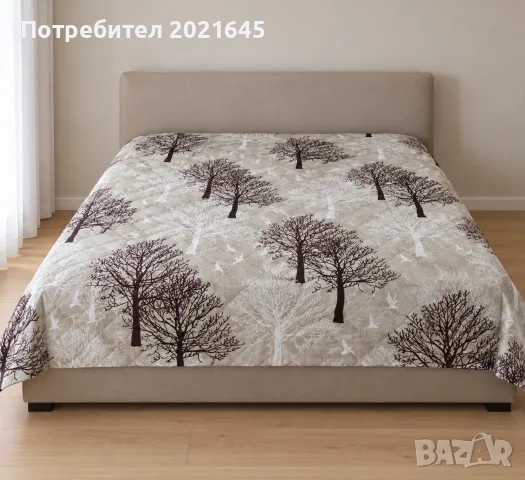 Шалте 200/220см, снимка 5 - Покривки за легло - 56513546