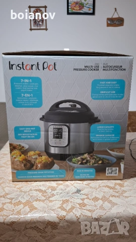 Продавам Мултикукър Instant Pot Duo, снимка 10 - Мултикукъри - 54029036
