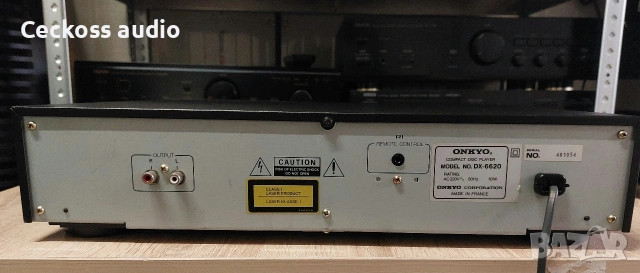 🎵 Продавам: Onkyo DX‑6620 – CD плейър 🎶, снимка 4 - Ресийвъри, усилватели, смесителни пултове - 54008614