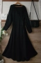 Дълга черна рокля прегърни ме ZIZZI , снимка 8