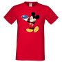Мъжка тениска Mickey Mouse Subaru Подарък,Изненада,Рожден ден, снимка 9