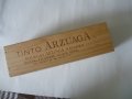 Дървена опаковка от бутилка вино “TINTO ARZUAGA”, снимка 2