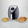 Air fryer ЕЪР ФРАЙЪР фритюрник с горещ въздух 2.6 L 1300 W с дисплей, снимка 3