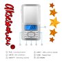 Кантарче 200g/300g/500g x 0,01g цифрова мини джобна електронна везна с висока прецизност за бижута , снимка 14