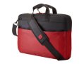 Чанта за лаптоп 15.6" HP Duotone Briefcase Y4T18AA Черно-червена с презрамка, снимка 1