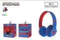 Безжични Светещи Bluetooth слушалки Спайдърмен Spiderman, снимка 4