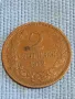 Стара монета 2 стотинки 1912г. Царство България рядка за КОЛЕКЦИОНЕРИ 48277, снимка 2