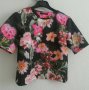Красива блуза с флорален десен, снимка 1 - Корсети, бюстиета, топове - 30074603