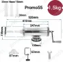 Машина за Пълнене на Колбаси, Пълначка за Суджук, Наденички 1.5кг., снимка 11