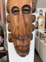 Африканска дървена маска / фигура. №7557, снимка 7