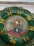 Антикварна декоративна купа / чиния, 2 бр., снимка 6