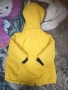 Зимно яке за момче в жълт цвят, размер 98 см. , снимка 3