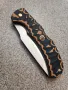 Сгъваем нож ръчно изработен, снимка 3