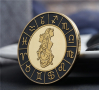 Монета зодия Близнаци в предпазна капсула , зодии , зодияк Gemini, снимка 1 - Нумизматика и бонистика - 44795774