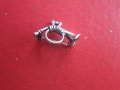 Уникален сребърен ловен знак брошка , снимка 5