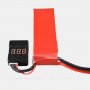 BX100 1-8S Lipo Battery Voltage Tester/ Low Voltage Buzzer Alarm/ Battery Voltage Checker , снимка 2