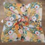 Дамски памучен шал 70х70 см - различни видове, снимка 3