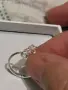Пръстен сребро 925 цена 12€ нов с 3 циркония , снимка 4