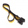 Захранващ кабел PCI-E 6-пин към 8-пин 16awg/1.5mm2, снимка 7