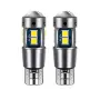 LED крушки T10 W5W бели 6000K 12-24V 2 броя, снимка 1