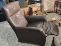 Голямо релакс кресло с естествена кожа, снимка 6
