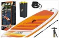 Надуваема дъска  коментар на цената Surf Board Aqua jornej   274x76x12 см Bestway padle board set, снимка 4