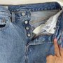 Levi's 501 дамски дънки mom's jeans размер 26, снимка 8