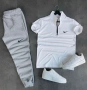 Мъжки комплект Nike – Поло тениска + Панталон! 👕👖🖤, снимка 2