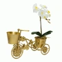 Метален цветарник Велосипед Код P2149, снимка 1