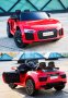 Акумулаторна кола Audi R8 Spyder 12V с меки гуми акумулаторни коли , снимка 10