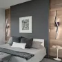 EIDISUNY LED стенна лампа, вътрешна модерна креативна, 80 см 26 W (студена бяла светлина), снимка 8