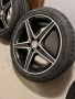 Оригинални AMG джанти 18” за W205 с гуми 245/40ZR18 – ТОП състояние!, снимка 5