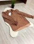 Уникално съчетан дамски комплект от 3 части- риза, панталон и мини чанта, М р-р, снимка 8