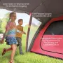 Тунелна палатка Outsunny, къмпинг палатка за 4-6 души, с 3 отделения, снимка 9