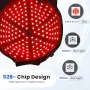 Нова LED шапка CAYAMA за грижа за косата 660nm 850nm 5000mAh 528 излъчвателя червена светлина , снимка 4