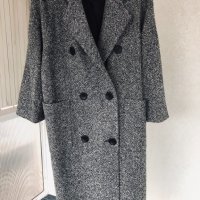 Идеална кройка модерно палто 80% вълна, снимка 3 - Палта, манта - 31876871