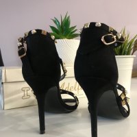 Дамски официални сандали на ток , 36 размер, снимка 5 - Дамски елегантни обувки - 37910466