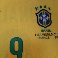 Тениска Роналдо Феномена Бразилия , снимка 4 - Футбол - 42139084